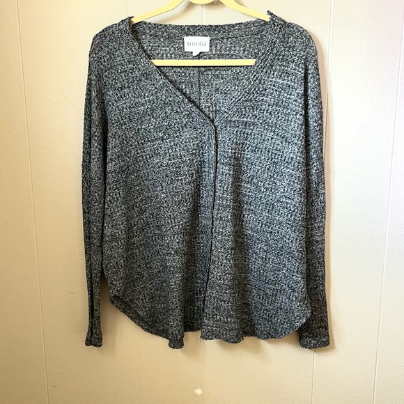 Olive + Oak Button Up Sweater - Picture 2 of 3